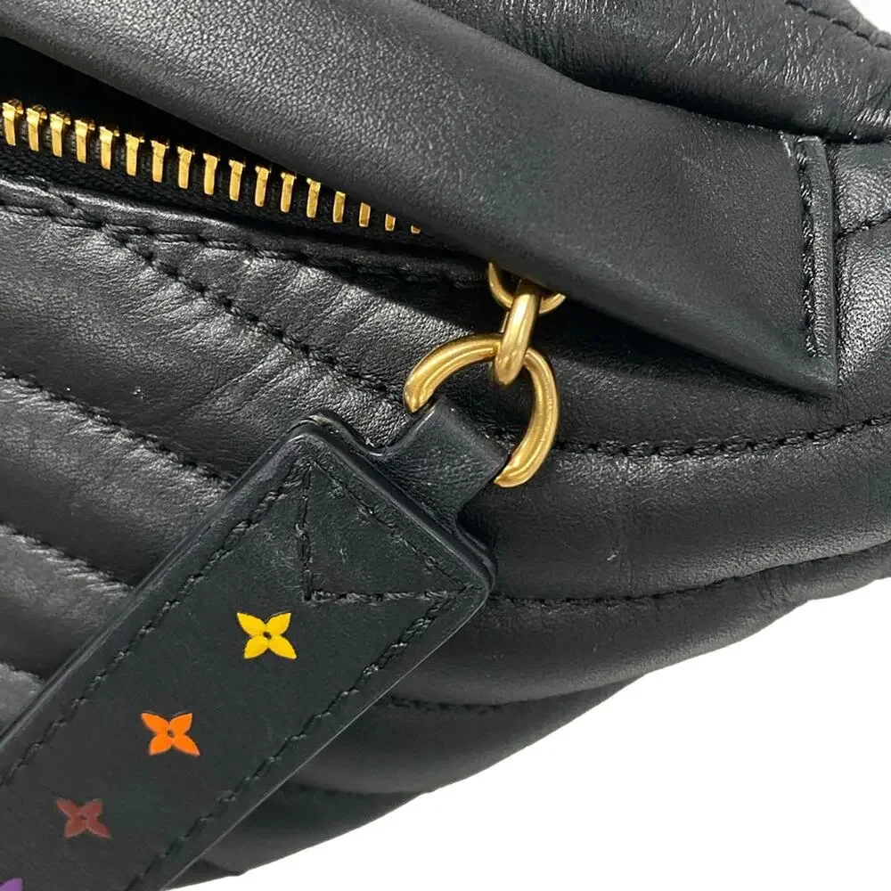 Louis Vuitton Bum Bag New Wave M53750 Smooth Leather Calf Leather